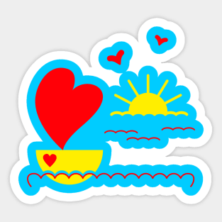 Love Trip 2 Sticker